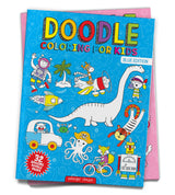 Doodle Coloring For Kids - Blue Edition - Retail Maharaj