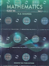 R D Sharma Class 8 Maths 2026-27 CBSE Examinations - Retail Maharaj