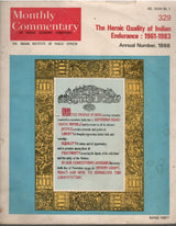 The Heroic Quality Of Indian Endurance : 1961-1983 Annual Number 1986 of Monthly Commentary