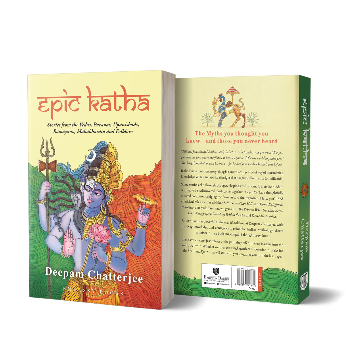 EPIC KATHA: Stories from the Vedas, Puranas, Upanishads, Ramayana, Mahabharata and Folklore - Retail Maharaj