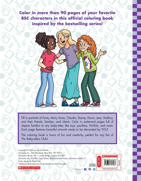 The Baby-sitters Club: The Official Coloring Book - Retail Maharaj