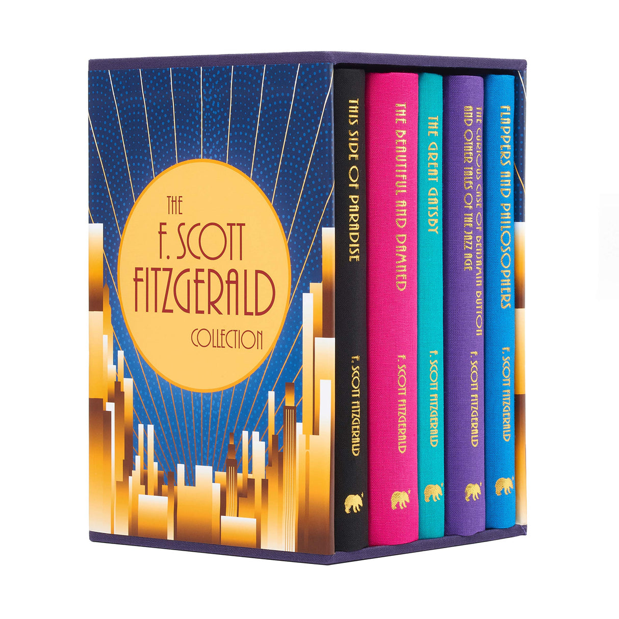 The F. Scott Fitzgerald Collection: Deluxe 5-Book Hardback Boxed Set (Arcturus Collector's Classics) - Retail Maharaj