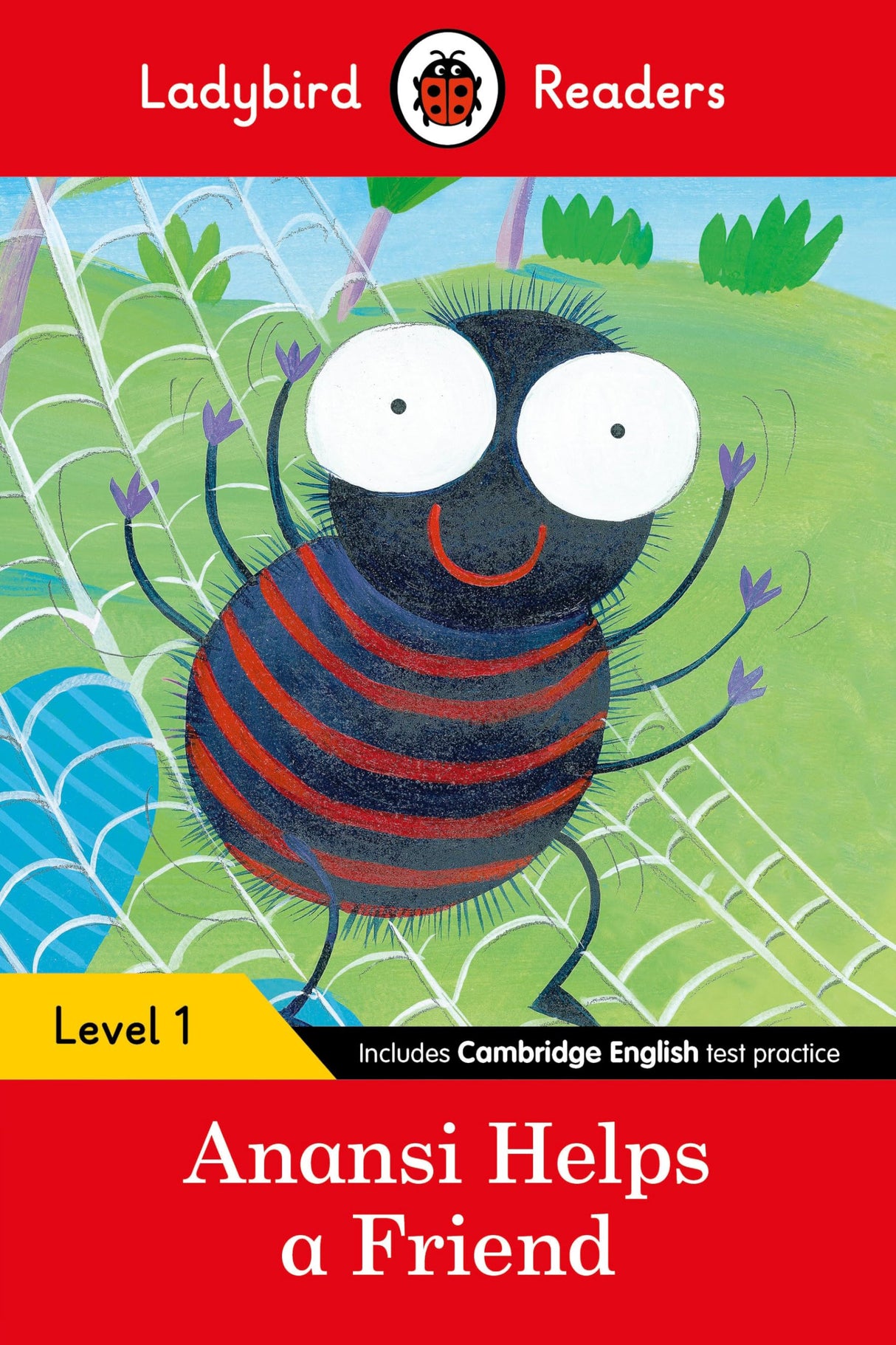Ladybird Readers Level 1 - Anansi Helps a Friend (ELT Graded Reader) - Retail Maharaj