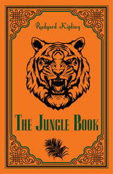 The Jungle Book Rudyard Kipling Classic Novel, (Adventure with Mowgli, Jungles of India, Journey of Self Discovery), Ribbon Page Marker, Perfect for Gifting - Retail Maharaj