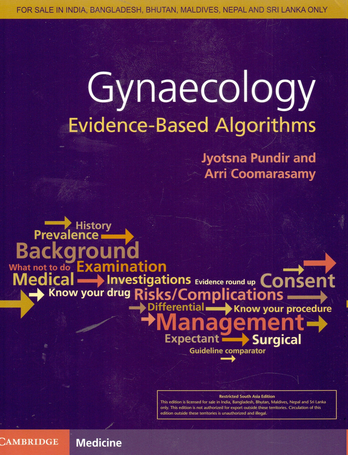 Exclusive to Medicca Press: Gynaecology: Evidence-Based Algorithms - Retail Maharaj