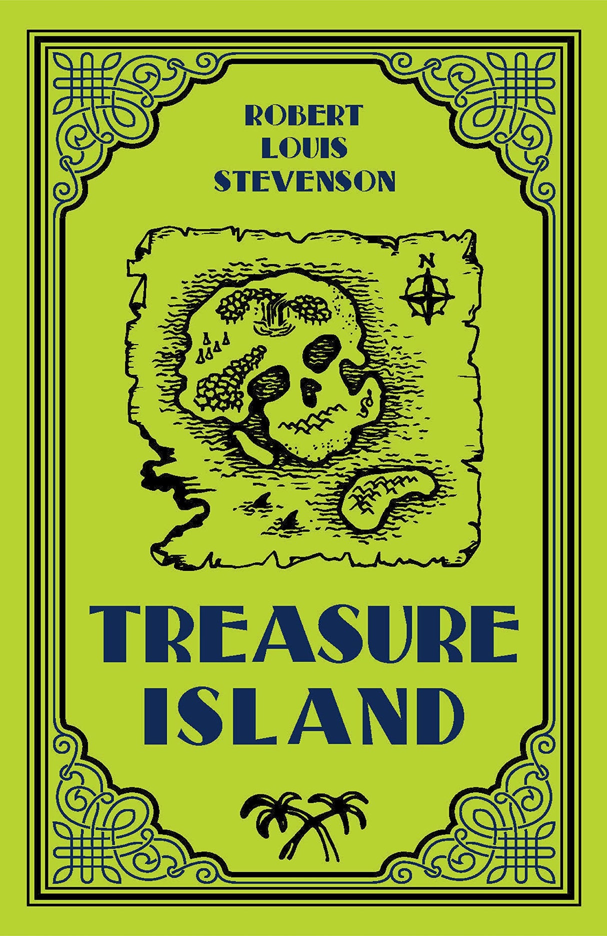 Treasure Island Robert Louis Stevenson Classic Novel, (Sailing Adventure, Tale of Strength and Courage, Required Literature), Ribbon Page Marker, Perfect for Gifting - Retail Maharaj