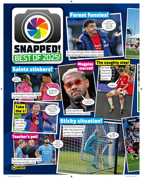 Match Annual 2026: The UK's bestselling football annual, featuring Saka, Haaland and Bellingham - Retail Maharaj