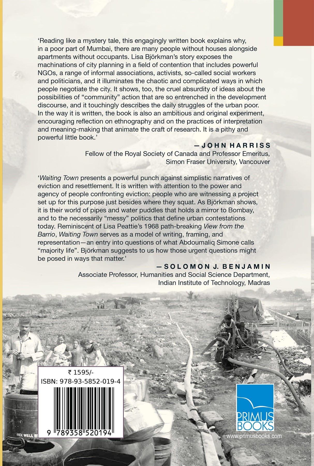 Waiting Town: Life in Transit and Mumbai's Other World-Class Histories - Retail Maharaj
