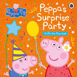 Peppa Pig: Peppa's Surprise Party: A Lift-the-Flap Book - Retail Maharaj