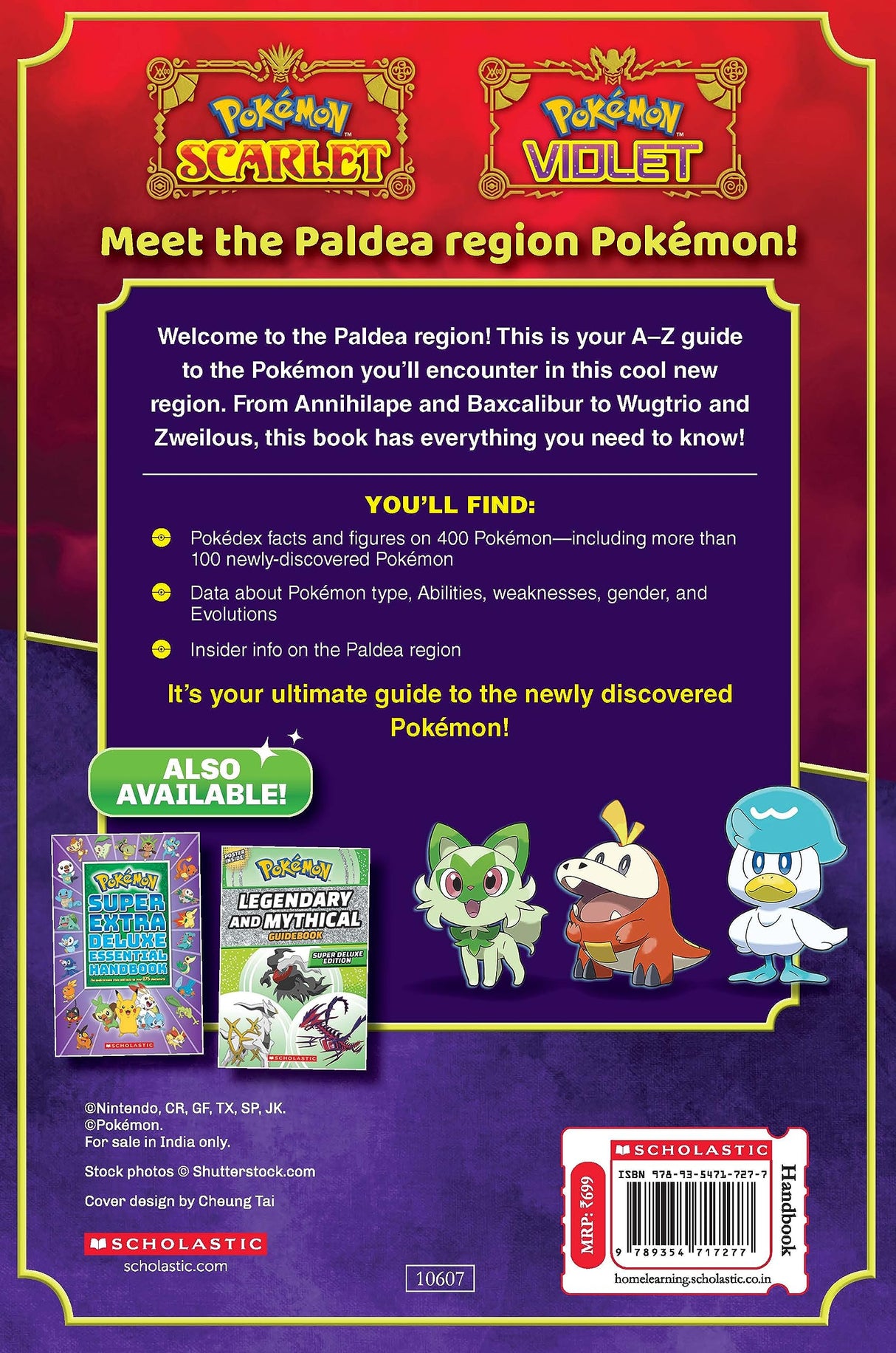 POKEMON: SCARLET & VIOLET HANDBOOK - Retail Maharaj