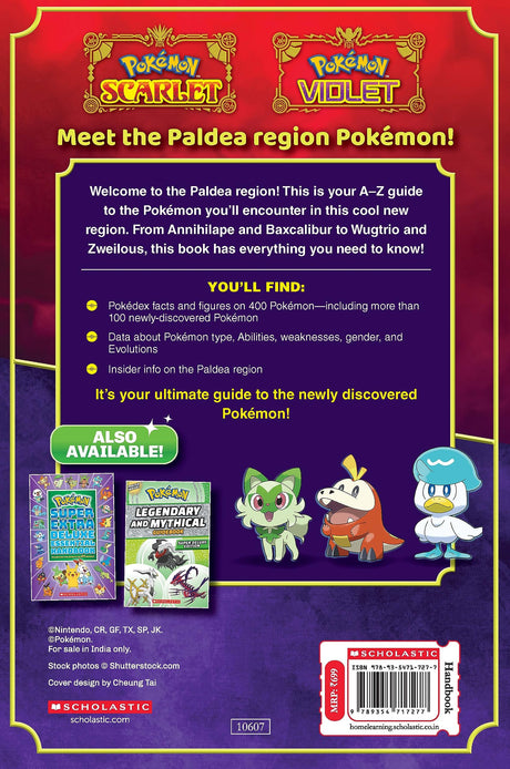 POKEMON: SCARLET & VIOLET HANDBOOK - Retail Maharaj