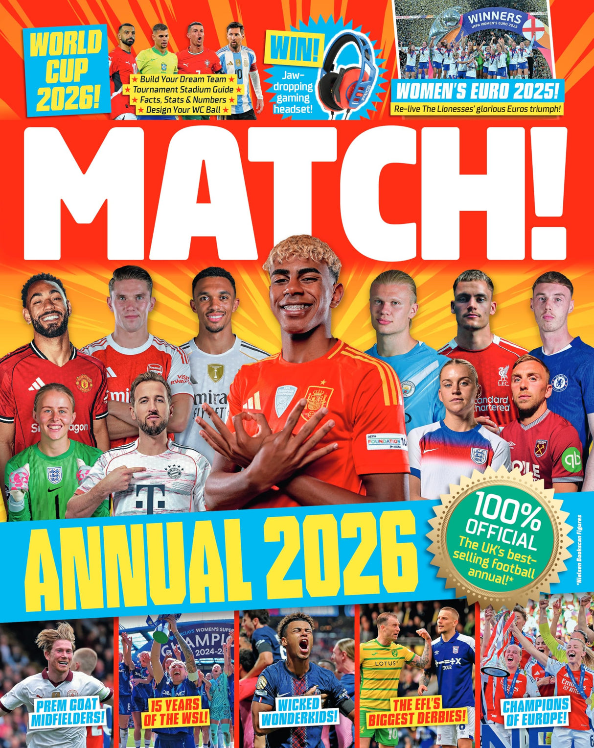 Match Annual 2026: The UK's bestselling football annual, featuring Saka, Haaland and Bellingham - Retail Maharaj