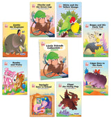 Little Friends Collection 1 - Set of 8 Story Books for Kids - Portable Picture Book Set for Children - Retail Maharaj