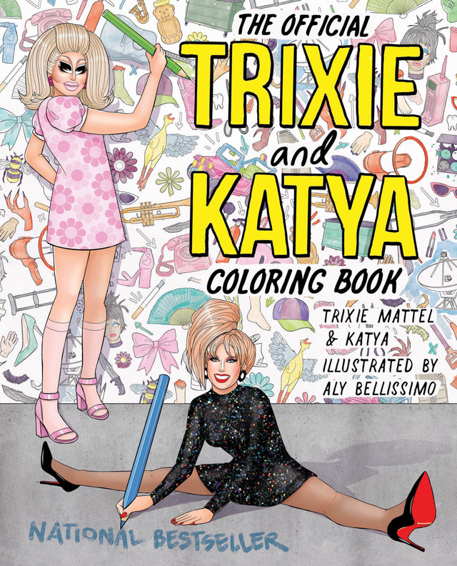The Official Trixie and Katya Coloring Book - Retail Maharaj