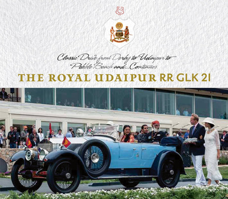 Royal Udaipur RR GLK 21: Classic Drive from Derby to Udaipur to Pebble Beach and...Continues - Retail Maharaj