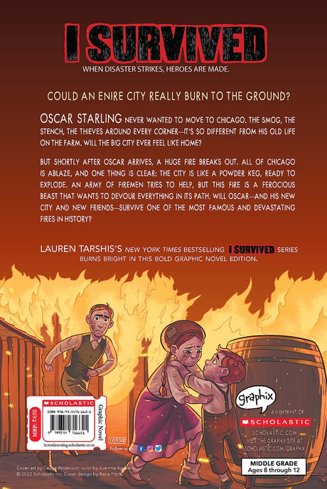 I Survived Graphic Novel #7: I Survived the Great Chicago Fire - Retail Maharaj