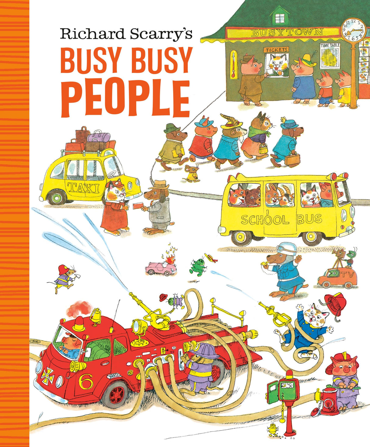 Richard Scarry's Busy Busy People (Richard Scarry's BUSY BUSY Board Books) - Retail Maharaj