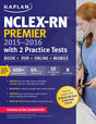 NCLEX-RN PREMIER 2015-2016 WITH 2 PRACTICE TESTS WITH DVD-ROM - Retail Maharaj