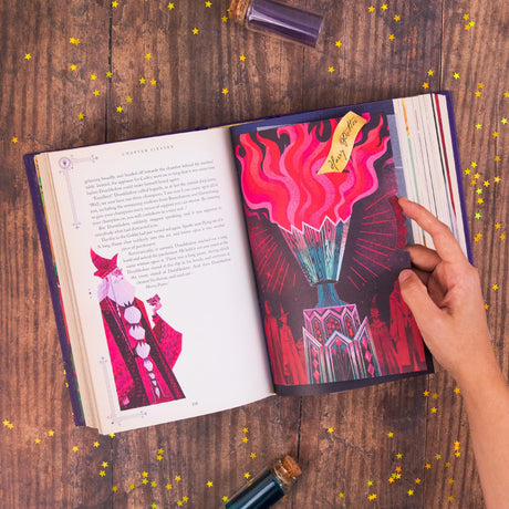 Harry Potter and the Goblet of Fire: A sumptuously illustrated gift book with magical interactive surprises (Interactive Illustrated Edition) - Retail Maharaj