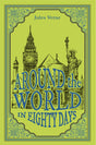 Around the World in Eighty Days, Jules Verne Classic Novel, (Phileas Fogg, Adventure, Travel Tale), Ribbon Page Marker, Perfect for Gifting - Retail Maharaj