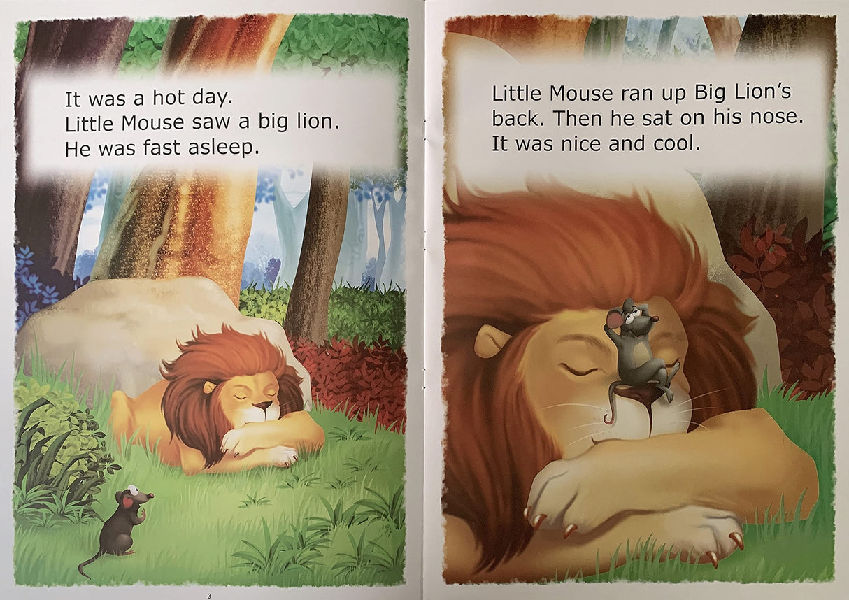 Value Stories.-Little Mouse & Big Lion. - Retail Maharaj