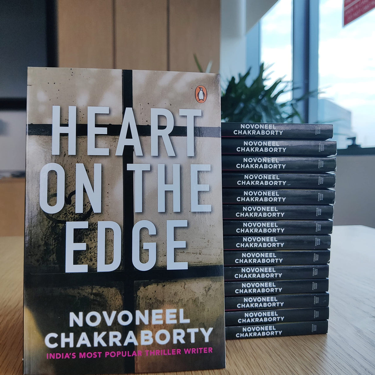 Heart on the Edge: A compelling Story of Love, Betrayal, and Secrets by Novoneel Chakraborty - Retail Maharaj