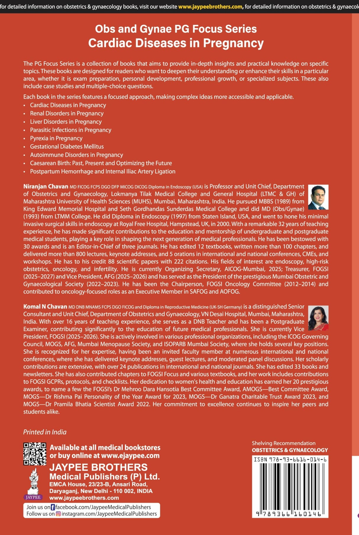 OBS AND GYNAE PG FOCUS SERIES CARDIAC DISEASES IN PREGNANCY - Retail Maharaj