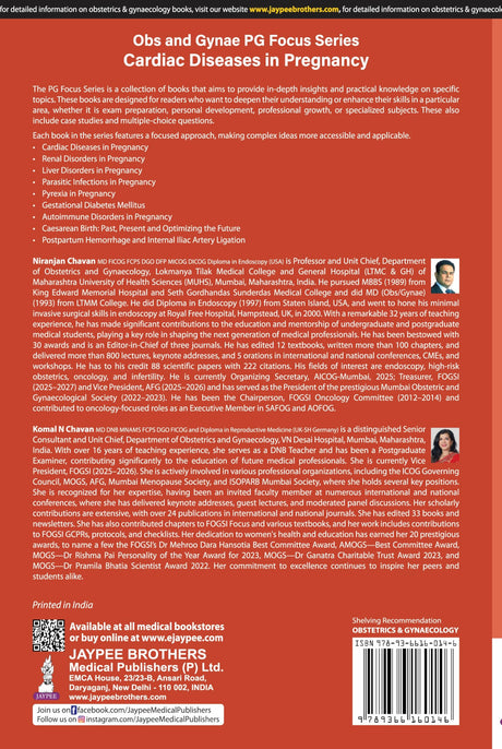OBS AND GYNAE PG FOCUS SERIES CARDIAC DISEASES IN PREGNANCY - Retail Maharaj
