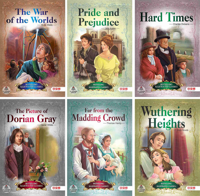 Classics for Girls: Illustrated and Abridged Classic Books (Set of 6 books) - Retail Maharaj