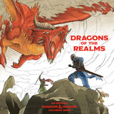 Dragons of the Realms: An Official Dungeons & Dragons Coloring Book - Retail Maharaj