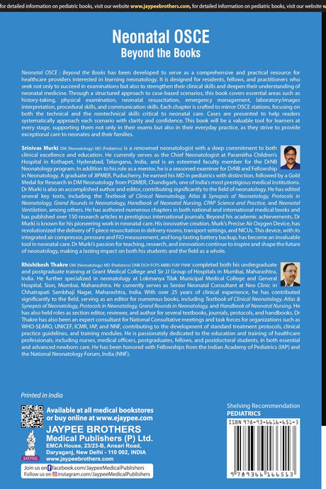 NEONATAL OSCE-BEYOND THE BOOKS - Retail Maharaj