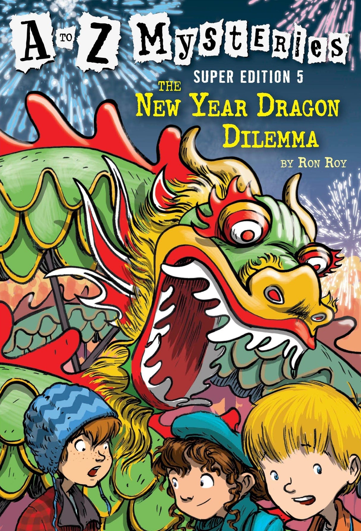 A to Z Mysteries Super Edition #5: The New Year Dragon Dilemma - Retail Maharaj