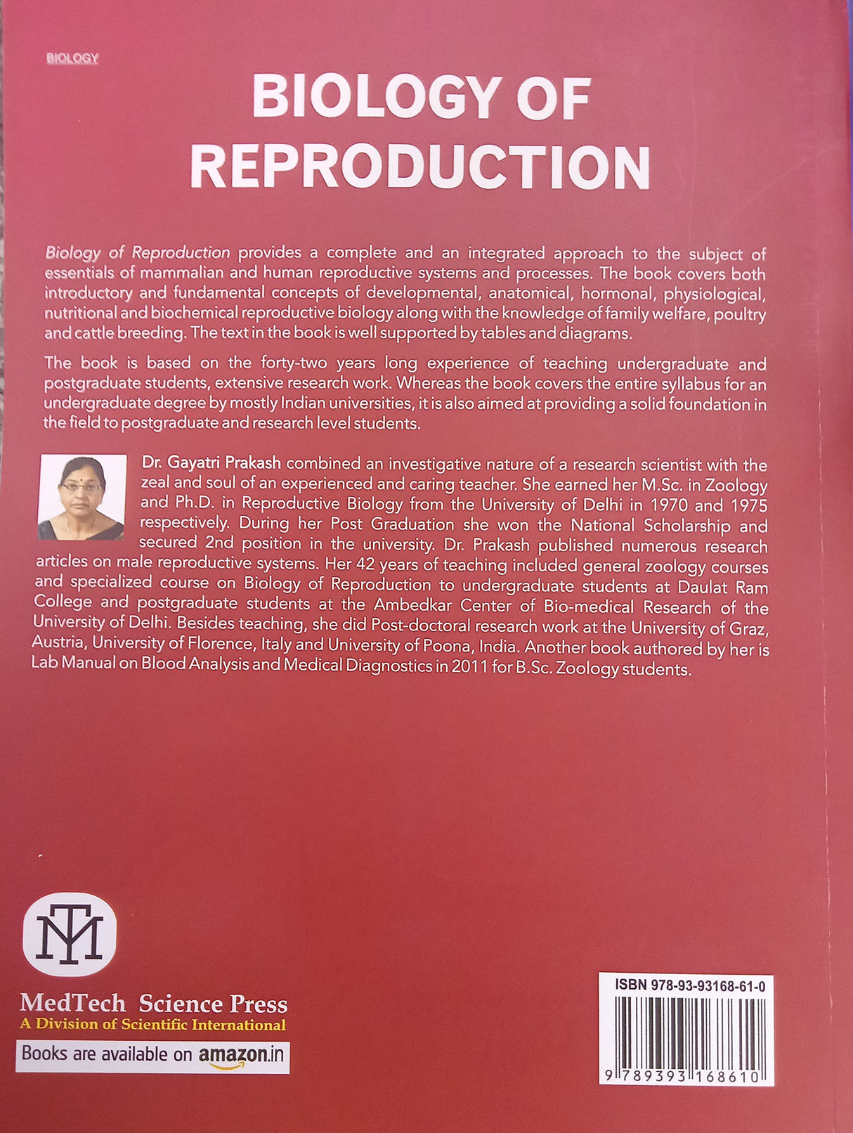 Biology of reproduction - Retail Maharaj