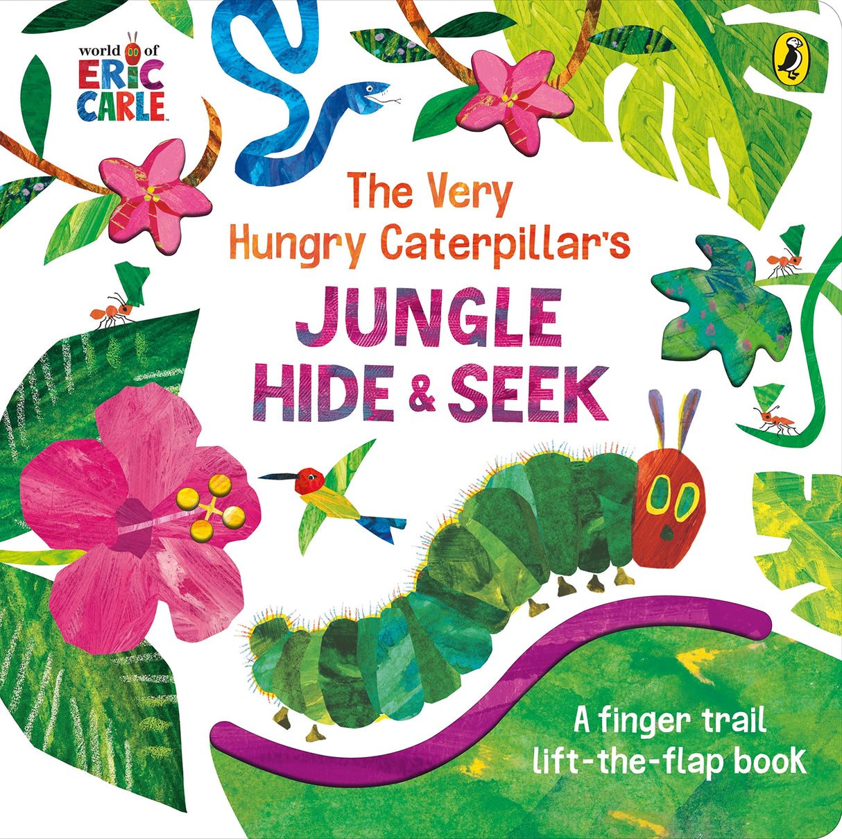 The Very Hungry Caterpillar's Jungle Hide and Seek: A Finger Trail Lift-the-Flap Book - Retail Maharaj