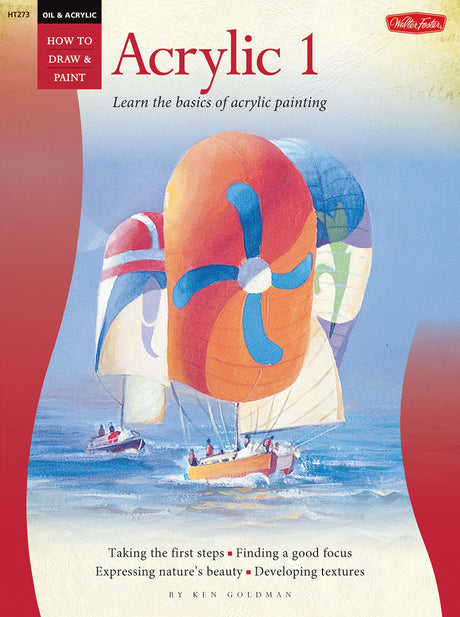 Oil & Acrylic: Acrylic 1: Learn the basics of acrylic painting (How to Draw & Paint) - Retail Maharaj