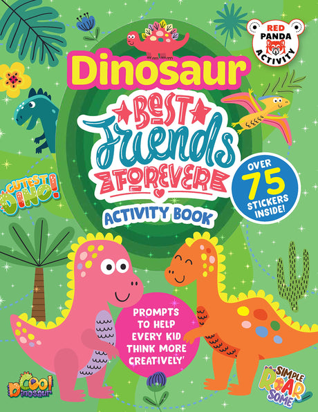 DINOSAUR BEST FRIENDS FOREVER ACTIVITY BOOK - Retail Maharaj