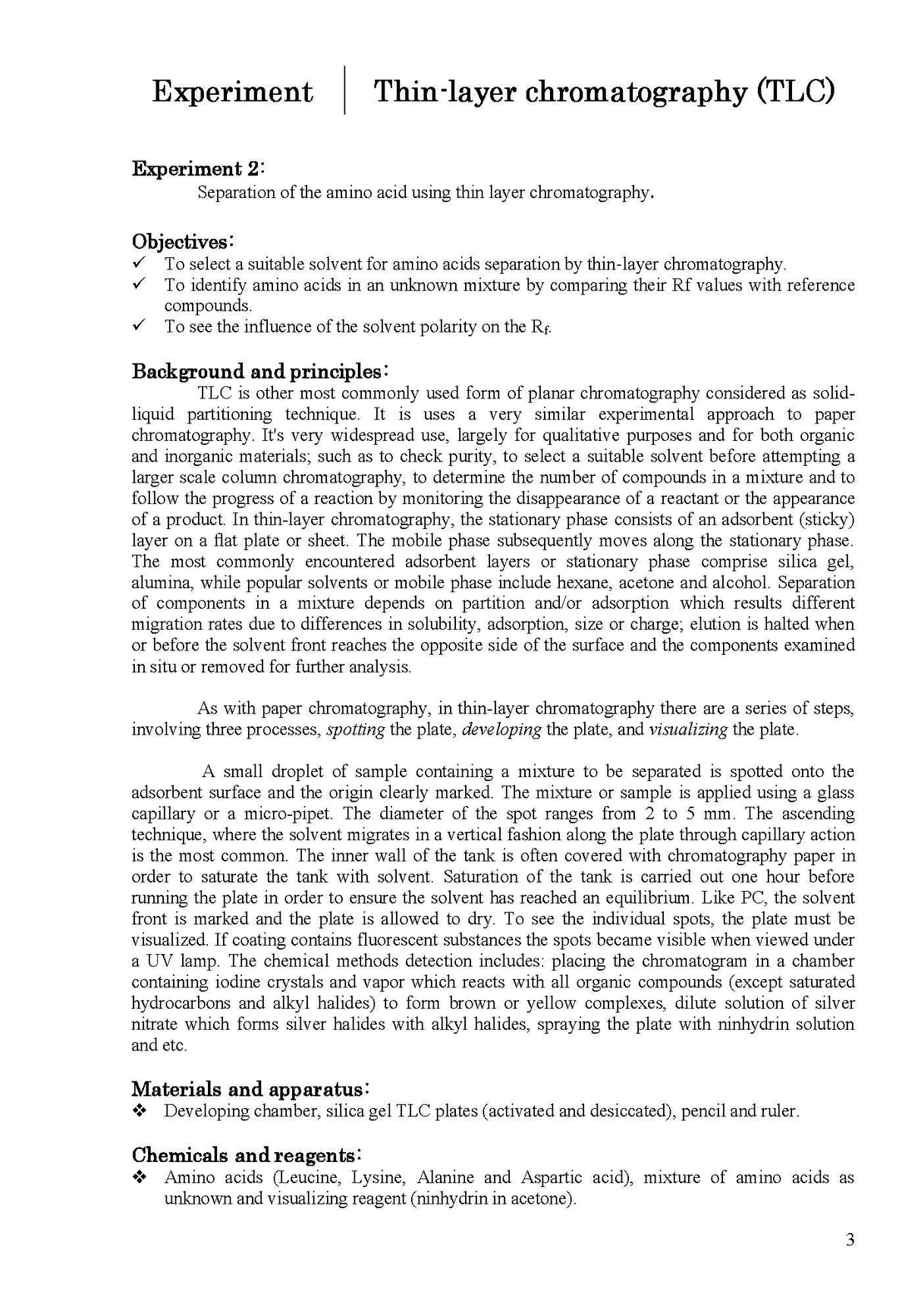 PRACTICAL INSTRUMENTAL ANALYSIS I LABORATORY MANUAL (First Edition, 2016) - Retail Maharaj