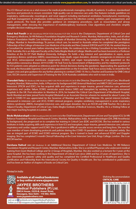 ICU MANUAL - Retail Maharaj