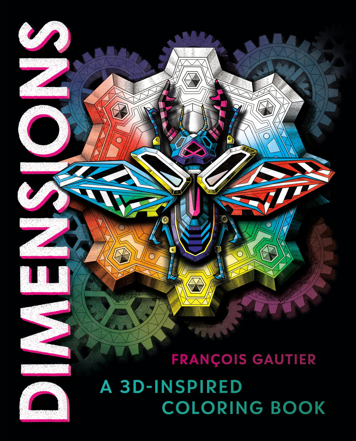 Dimensions: A 3D-Inspired Coloring Book - Retail Maharaj