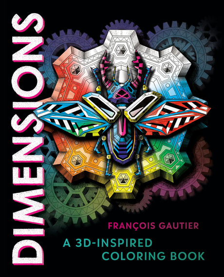 Dimensions: A 3D-Inspired Coloring Book - Retail Maharaj