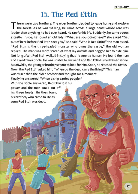 Story books : 365 Stories from Around the World (Illustrated stories for Children) (365 Series) - Retail Maharaj
