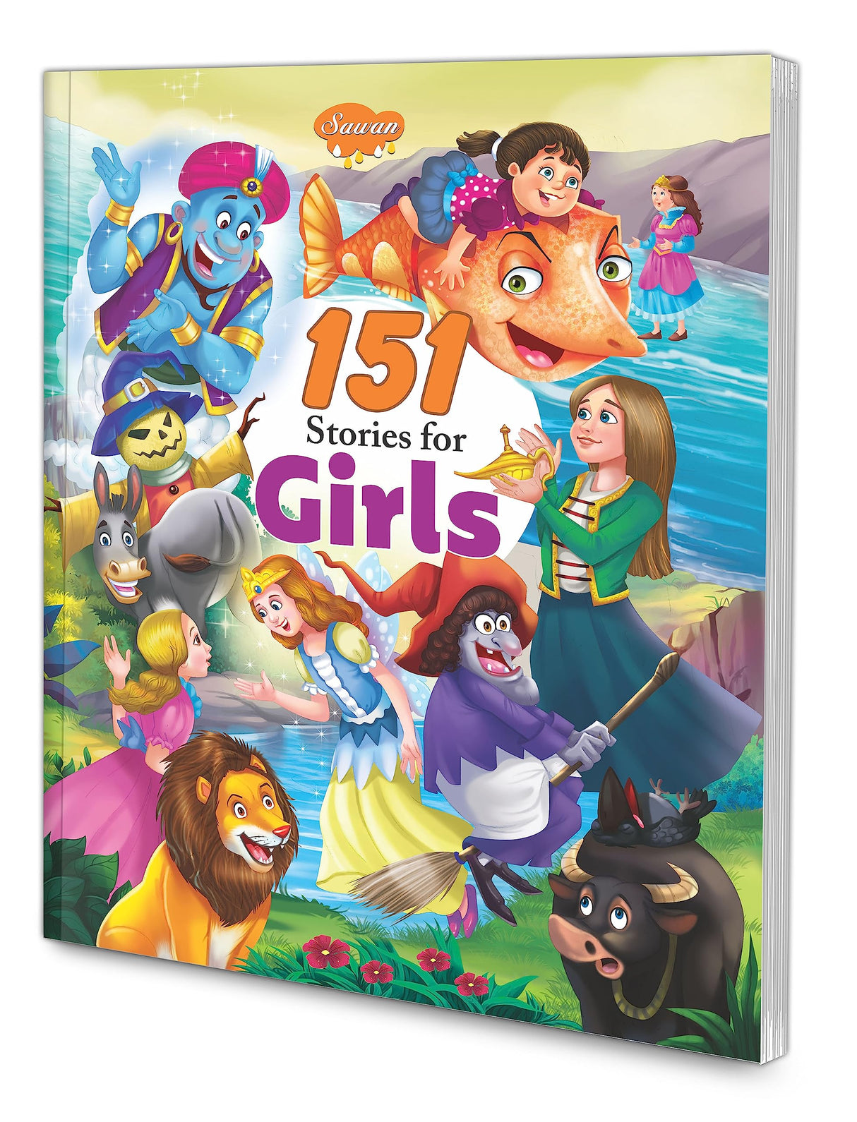 151 Stories for Girls [Paperback] Sawan; Manoj Publications Editorial Board and Sahil Gupta - Retail Maharaj