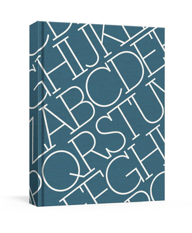 House Industries Indigo Linen Journal - Retail Maharaj