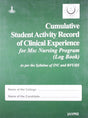 Cumulative Student Activity Record of Clinical Experience for MSC Nurisng Program (Log Book) Sylb. of INC & BFUHS - Retail Maharaj