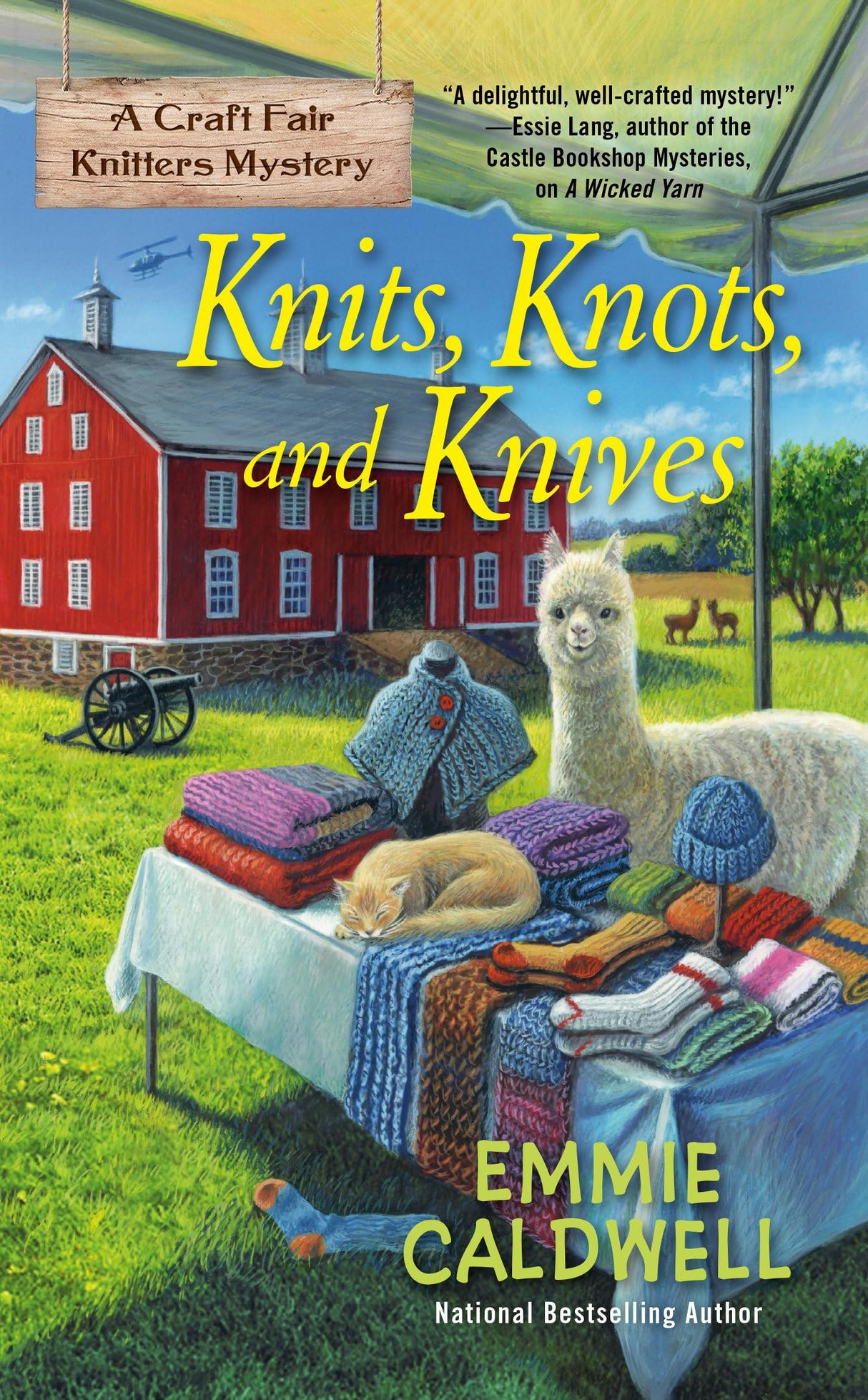 Knits, Knots, and Knives: 3 (A Craft Fair Knitters Mystery) - Retail Maharaj