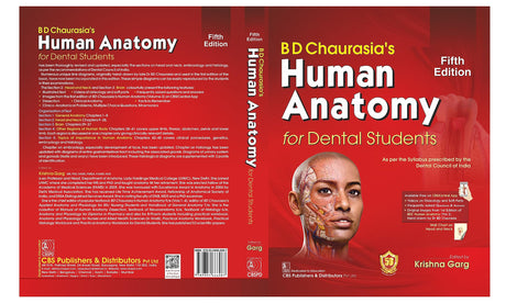 BD CHAURASIAS HUMAN ANATOMY FOR DENTAL STUDENTS 5ED (PB 2024) - Retail Maharaj