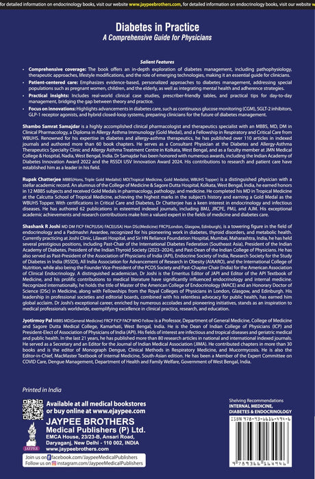 DIABETES IN PRACTICE A COMPREHENSIVE GUIDE FOR PHYSICIANS - Retail Maharaj