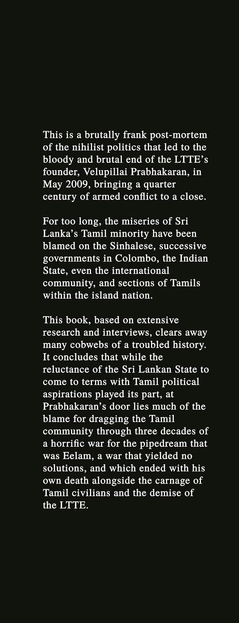 THE ROUT OF PRABHAKARAN - Retail Maharaj
