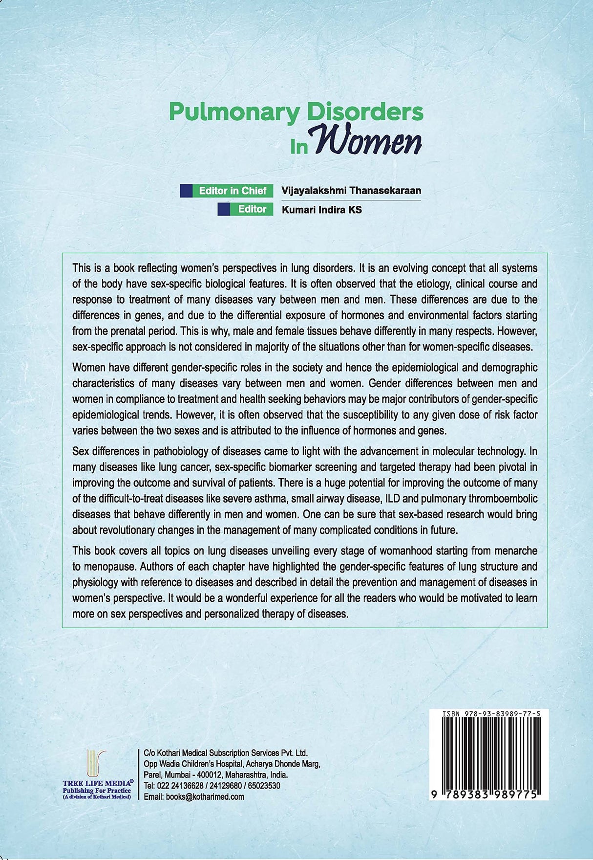 Pulmonary Disorders in Women - Retail Maharaj