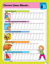 Super Handwriting Book Part - A for Kids Ages 3-5 | Learn to Write Alphabet, Words & Sentences | Tracing Practice, Handwriting Skills, Motor Development, Early Learning - Retail Maharaj